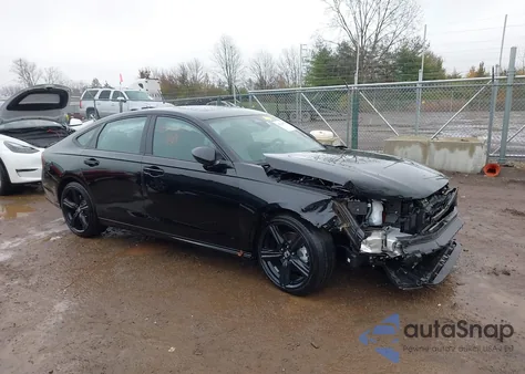 2025 Honda Accord Hybrid Sport-L из США, поврежденный, VIN 1HGCY2F71SA060227